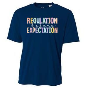 Autism Awareness Acceptance Regulation Before Expectation Cooling Performance Crew T-Shirt