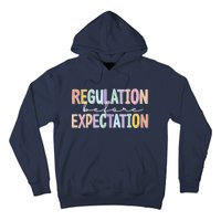 Autism Awareness Acceptance Regulation Before Expectation Hoodie