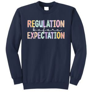 Autism Awareness Acceptance Regulation Before Expectation Sweatshirt