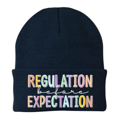 Autism Awareness Acceptance Regulation Before Expectation Beanie