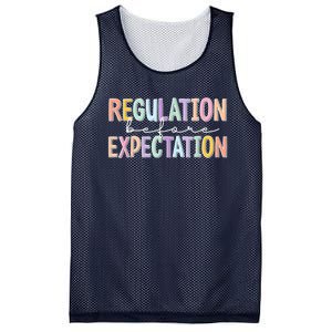 Autism Awareness Acceptance Regulation Before Expectation Mesh Reversible Basketball Jersey Tank