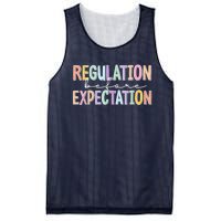 Autism Awareness Acceptance Regulation Before Expectation Mesh Reversible Basketball Jersey Tank