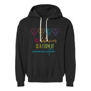 Autism Awareness Acceptance Neurodiversity Gifts Women Garment-Dyed Fleece Hoodie