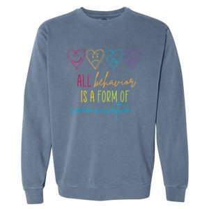 Autism Awareness Acceptance Neurodiversity Gifts Women Garment-Dyed Sweatshirt