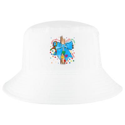 Autism Awareness Autistic God Save Faith  Cool Comfort Performance Bucket Hat