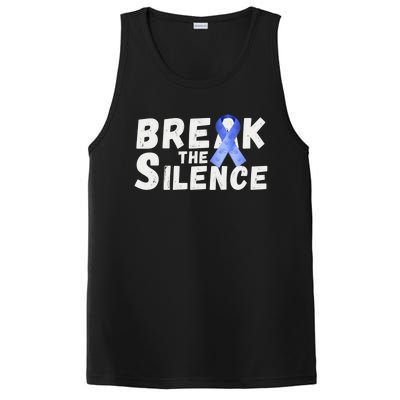 April Abuse Awareness Month Teacher Matching Cute Gift PosiCharge Competitor Tank