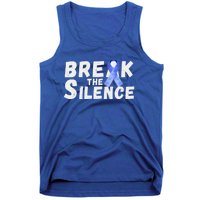 April Abuse Awareness Month Teacher Matching Cute Gift Tank Top