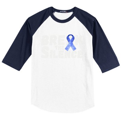 April Abuse Awareness Month Teacher Matching Cute Gift Baseball Sleeve Shirt