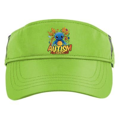 Axolotl Autism Awareness Adult Drive Performance Visor