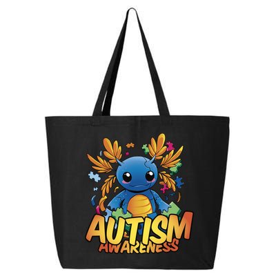 Axolotl Autism Awareness 25L Jumbo Tote