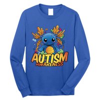 Axolotl Autism Awareness Long Sleeve Shirt