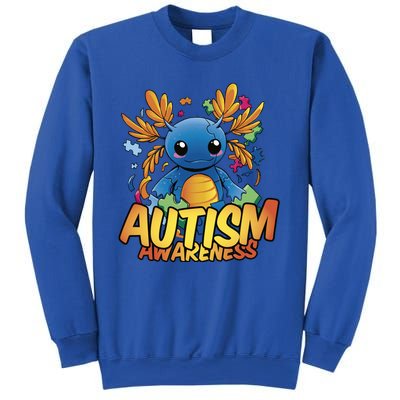 Axolotl Autism Awareness Sweatshirt