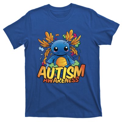 Axolotl Autism Awareness T-Shirt