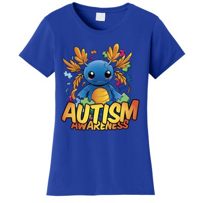 Axolotl Autism Awareness Women's T-Shirt