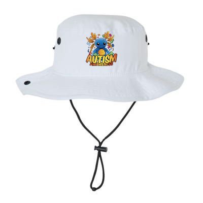 Axolotl Autism Awareness Legacy Cool Fit Booney Bucket Hat