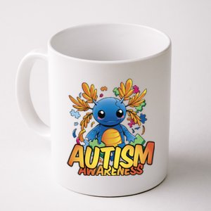 Axolotl Autism Awareness Coffee Mug