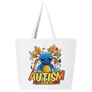 Axolotl Autism Awareness 25L Jumbo Tote