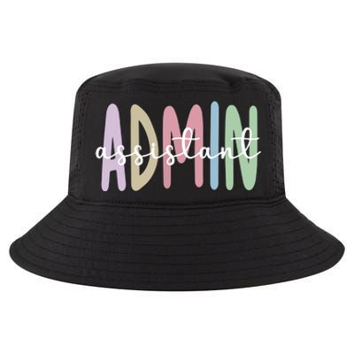 Admin Assistant Appreciation Administrative Assistant Cool Comfort Performance Bucket Hat