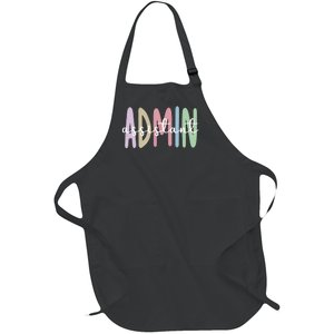 Admin Assistant Appreciation Administrative Assistant Full-Length Apron With Pockets