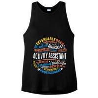 Activity Assistant Appreciation Activity Professionals Week Ladies PosiCharge Tri-Blend Wicking Tank