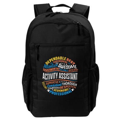 Activity Assistant Appreciation Activity Professionals Week Backpack