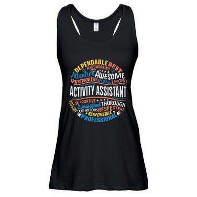 Activity Assistant Appreciation Activity Professionals Week Ladies Essential Flowy Tank