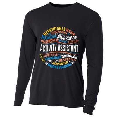 Activity Assistant Appreciation Activity Professionals Week Cooling Performance Long Sleeve Crew