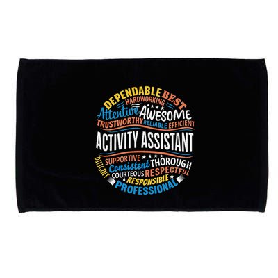 Activity Assistant Appreciation Activity Professionals Week Microfiber Hand Towel