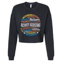 Activity Assistant Appreciation Activity Professionals Week Cropped Pullover Crew