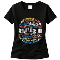 Activity Assistant Appreciation Activity Professionals Week Womens T-Shirt