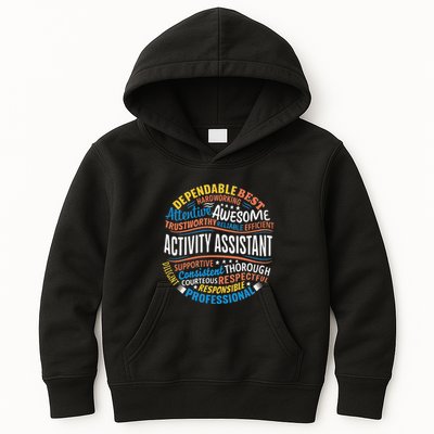 Activity Assistant Appreciation Activity Professionals Week Kids Hoodie