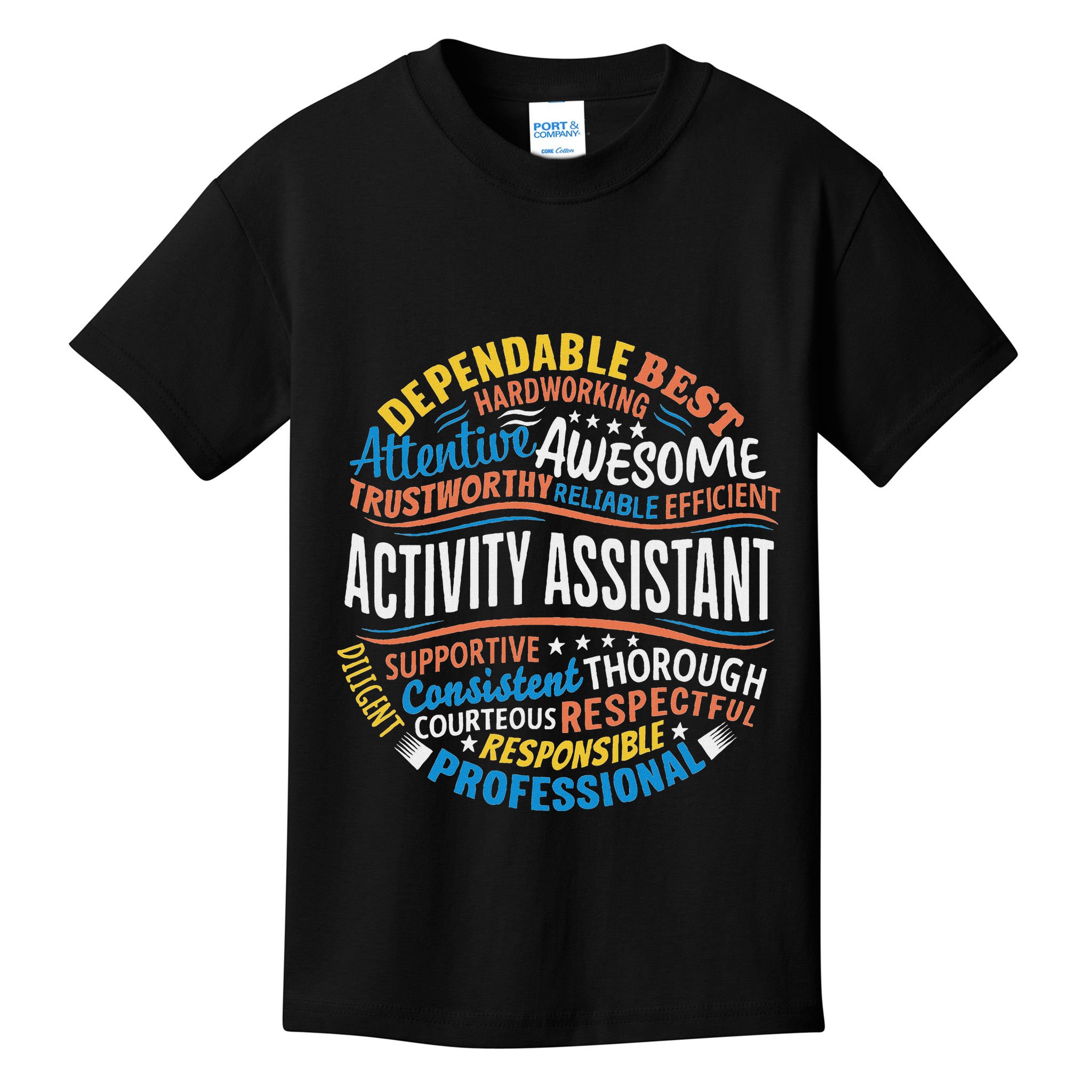 Activity Assistant Appreciation Activity Professionals Week Kids T-Shirt
