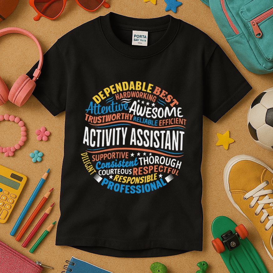 Activity Assistant Appreciation Activity Professionals Week Kids T-Shirt
