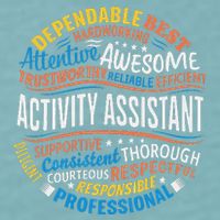 Activity Assistant Appreciation Activity Professionals Week Sueded Cloud Jersey T-Shirt