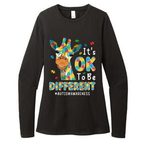 Autism Awareness Acceptance Wo Its Ok To Be Different Womens CVC Long Sleeve Shirt