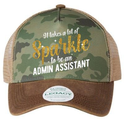 Admin Assistant Appreciation Administrative Assistant Legacy Tie Dye Trucker Hat