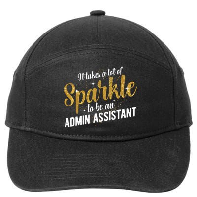 Admin Assistant Appreciation Administrative Assistant 7-Panel Snapback Hat