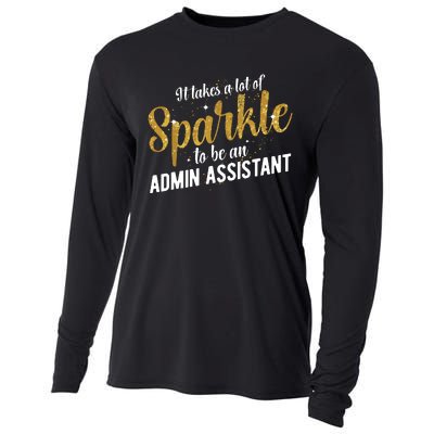 Admin Assistant Appreciation Administrative Assistant Cooling Performance Long Sleeve Crew