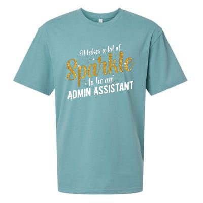 Admin Assistant Appreciation Administrative Assistant Sueded Cloud Jersey T-Shirt