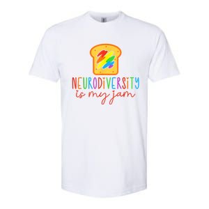 Autism Awareness Acceptance Neurodiversity Is My Jam Women Softstyle CVC T-Shirt