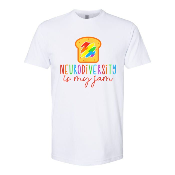 Autism Awareness Acceptance Neurodiversity Is My Jam Women Softstyle CVC T-Shirt