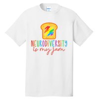 Autism Awareness Acceptance Neurodiversity Is My Jam Women Tall T-Shirt