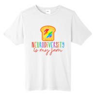 Autism Awareness Acceptance Neurodiversity Is My Jam Women Tall Fusion ChromaSoft Performance T-Shirt