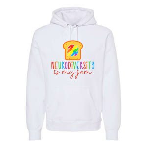 Autism Awareness Acceptance Neurodiversity Is My Jam Women Premium Hoodie