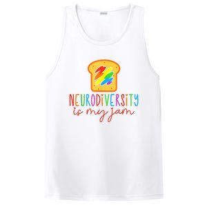 Autism Awareness Acceptance Neurodiversity Is My Jam Women PosiCharge Competitor Tank