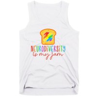 Autism Awareness Acceptance Neurodiversity Is My Jam Women Tank Top