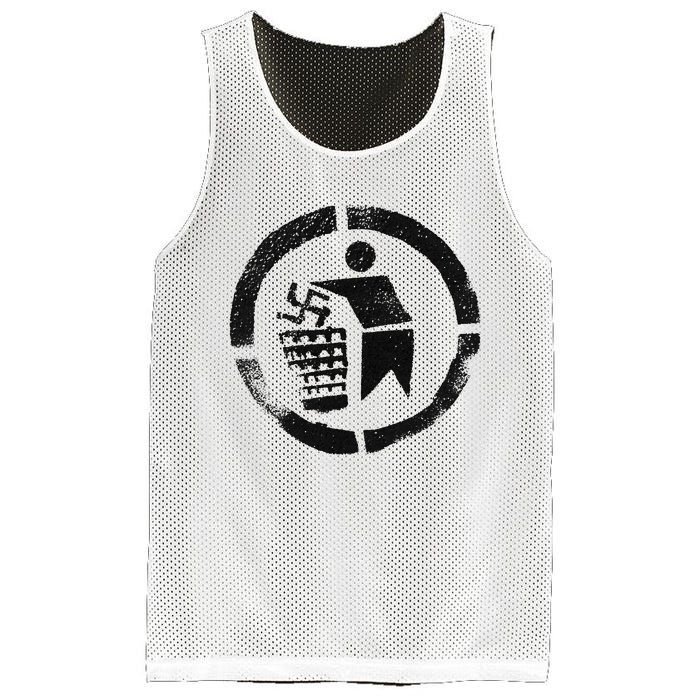 Antinazi Antifacist Antidictators Antievil Mesh Reversible Basketball Jersey Tank