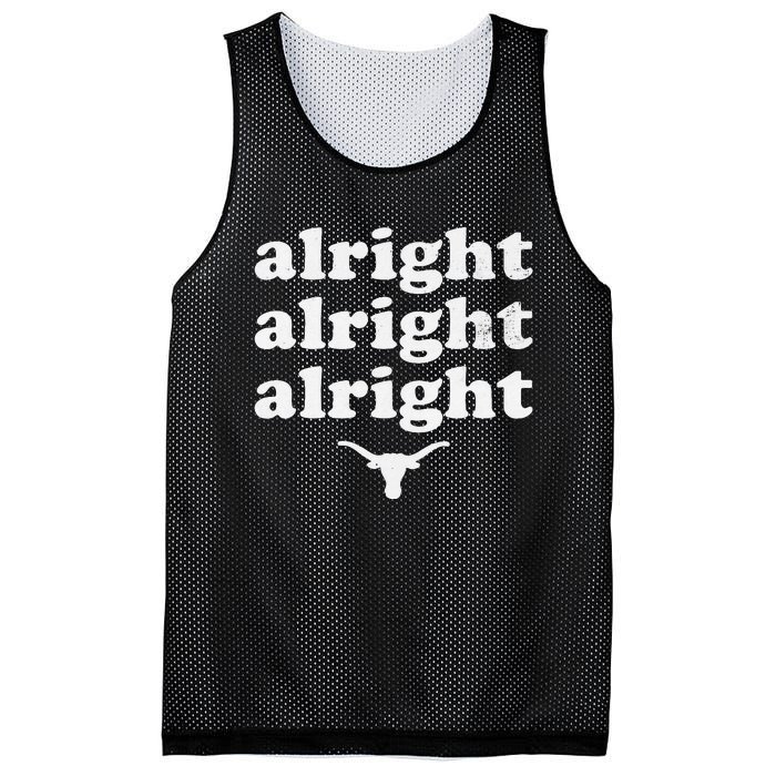 Alright Alright Alright Texas Bull Texas Pride State USA Mesh Reversible Basketball Jersey Tank