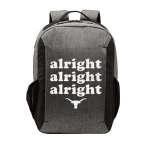 Alright Alright Alright Texas Bull Texas Pride State USA Vector Backpack