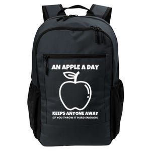 An Apple A Day Sarcastic Rude Singles Dating Saying Gift Daily Commute Backpack